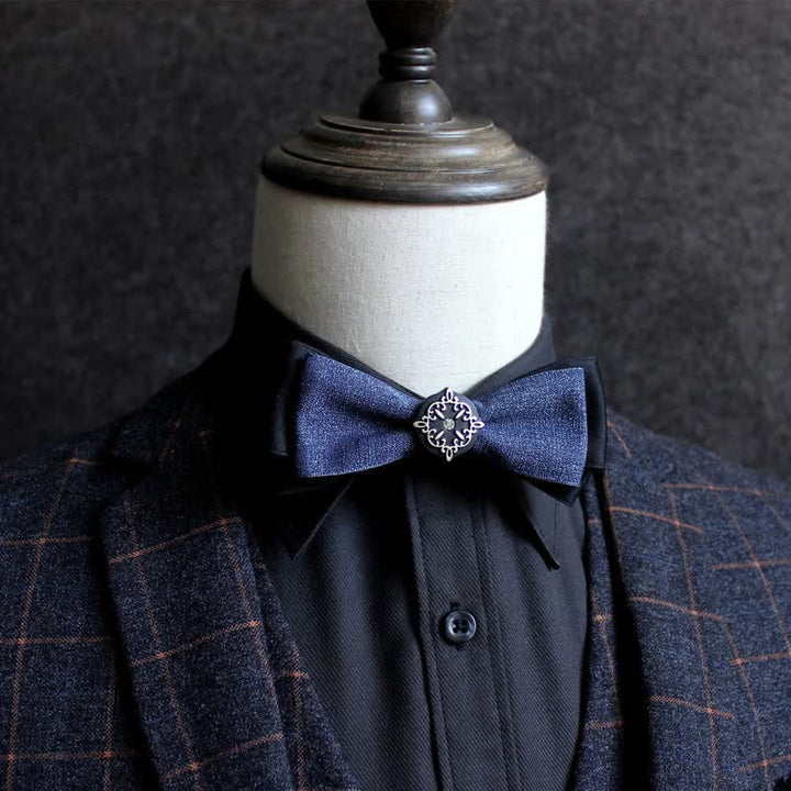 Formal Double Layers Banquet Accessories Bow Tie