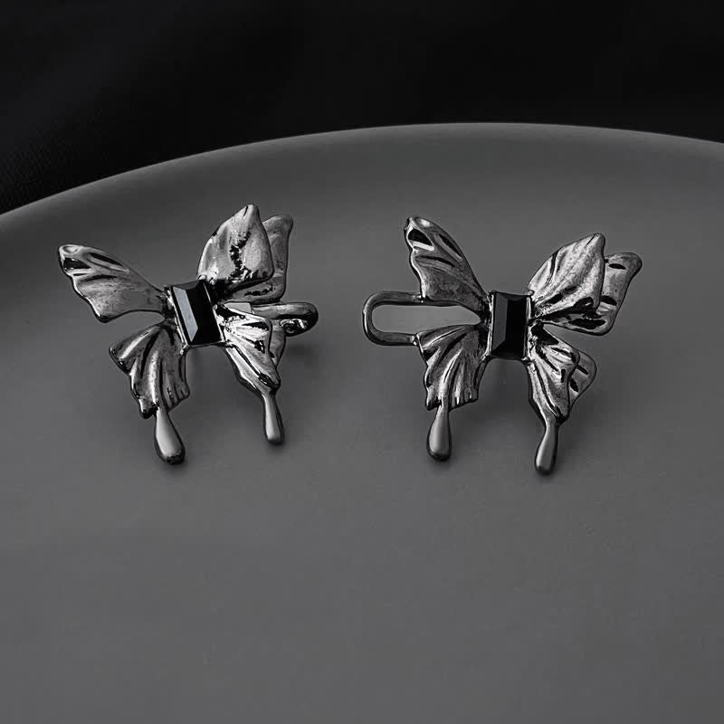 Women's Butterfly Detachable Jean Button Belt Clip - Gray - image 5