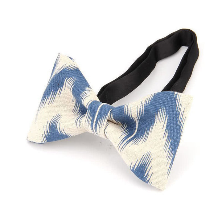 Men's Modern Dazzling Printed Cotton Bow Tie