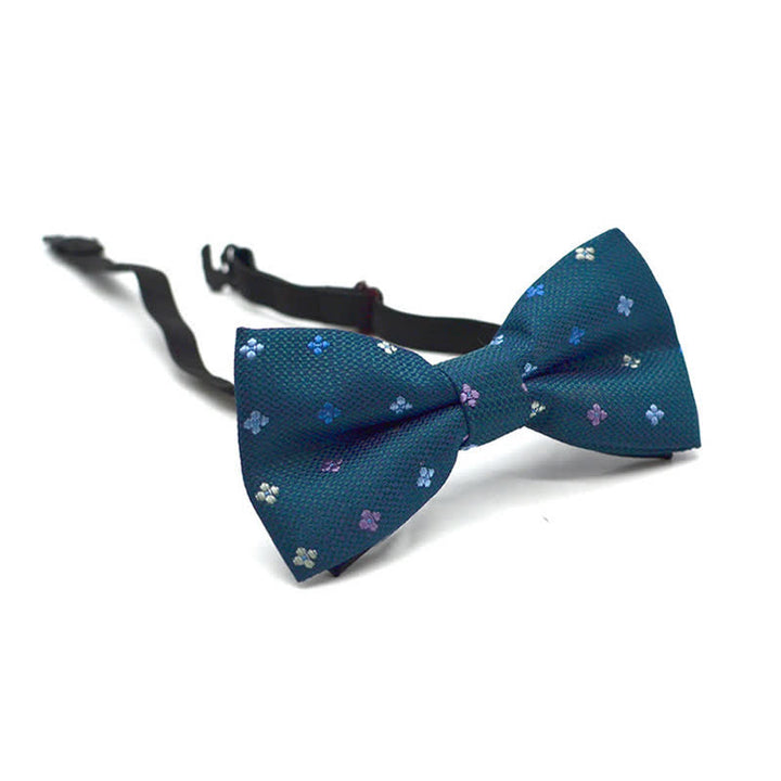 Kid's Funy Cartoon Motifs Twilled Bow Tie