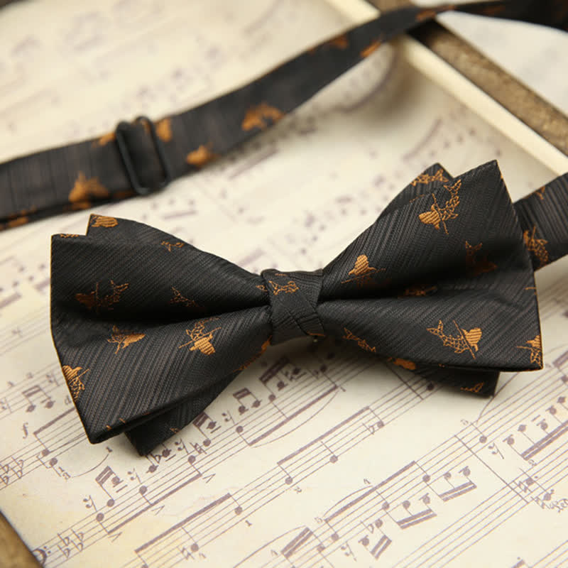 Men's Classy Double-Layered Wedding Business Bow Tie