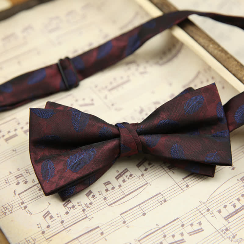 Men's Classy Double-Layered Wedding Business Bow Tie