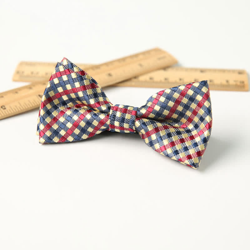 Kid's Cute Printed Double-Layered Stylish Fun Bow Tie