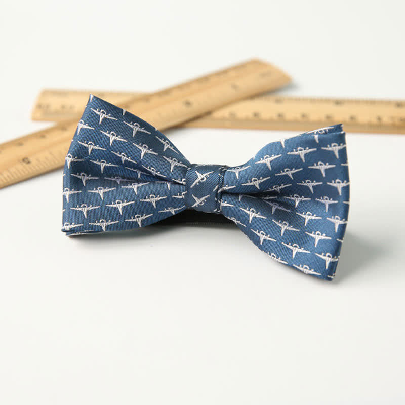 Kid's Cute Printed Double-Layered Stylish Fun Bow Tie