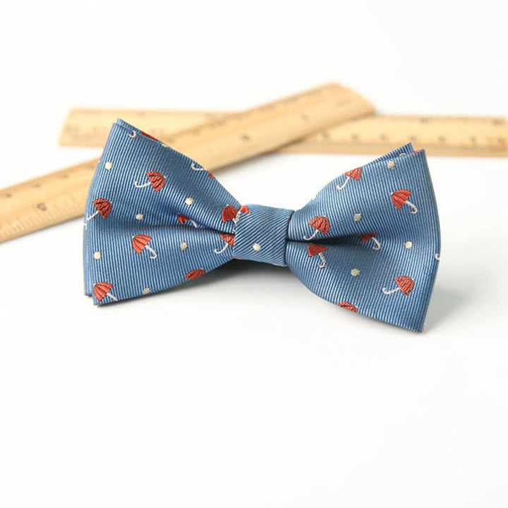 Kid's Cute Printed Double-Layered Stylish Fun Bow Tie