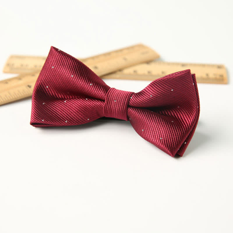 Kid's Cute Printed Double-Layered Stylish Fun Bow Tie