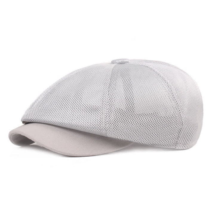 Breathable Mesh Cabbie Summer Beret Hat