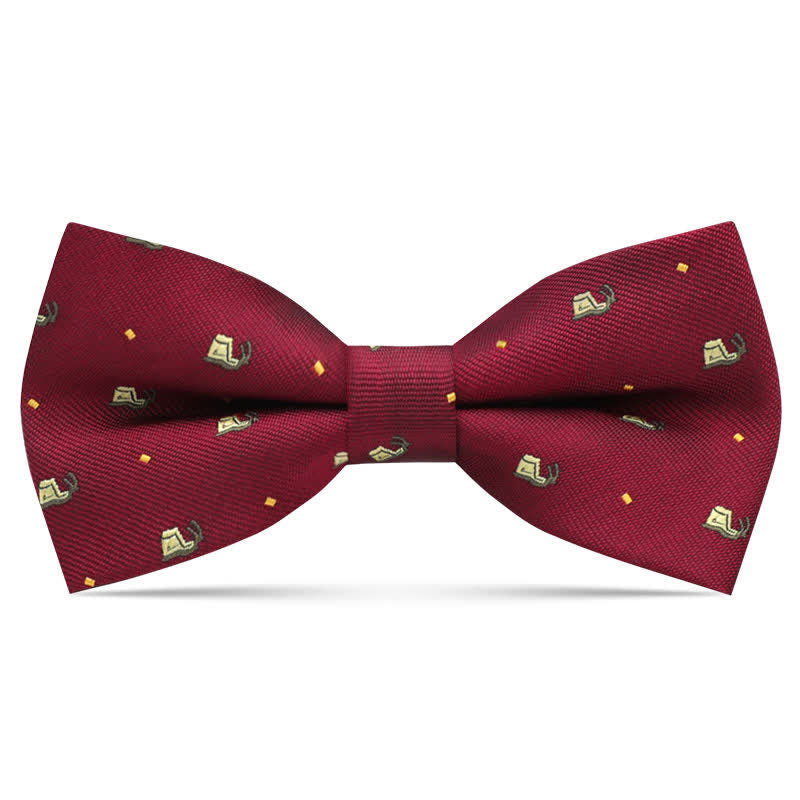 Kid's Interesting Cartoon Animal Motifs Bow Tie