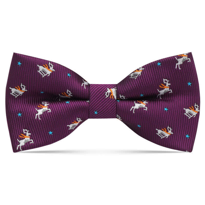 Kid's Interesting Cartoon Animal Motifs Bow Tie