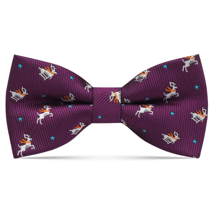 Kid's Interesting Cartoon Animal Motifs Bow Tie