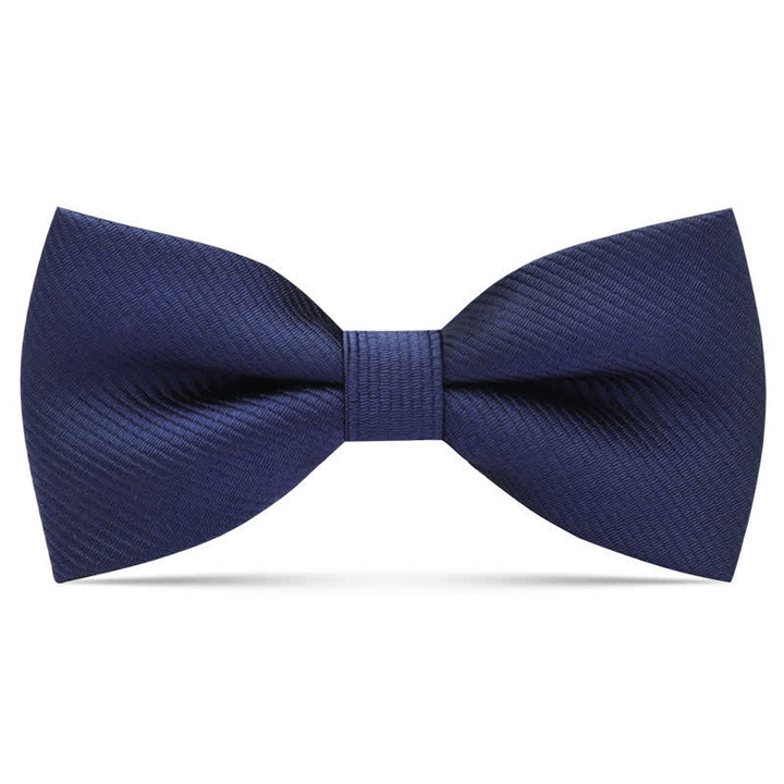 Kid's Interesting Cartoon Animal Motifs Bow Tie - Navy Twilled - image 7