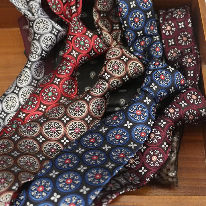 Men's Lemon Cashew Nut Classic Suits Necktie - image 0