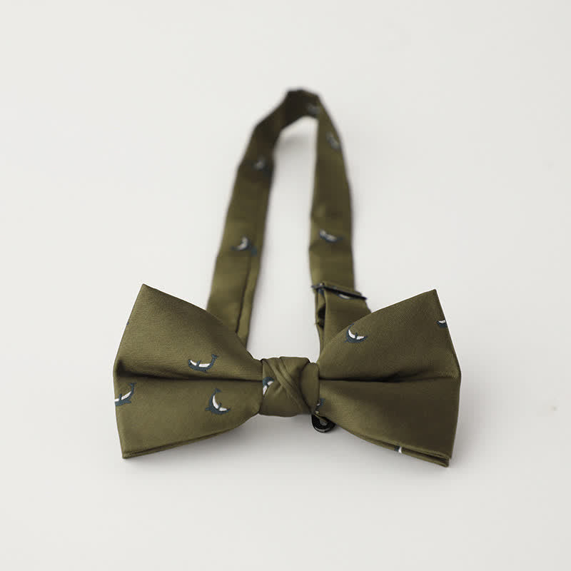 Men's Gradient Pattern Vintage Style Business Bow Tie