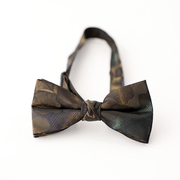 Men's Gradient Pattern Vintage Style Business Bow Tie