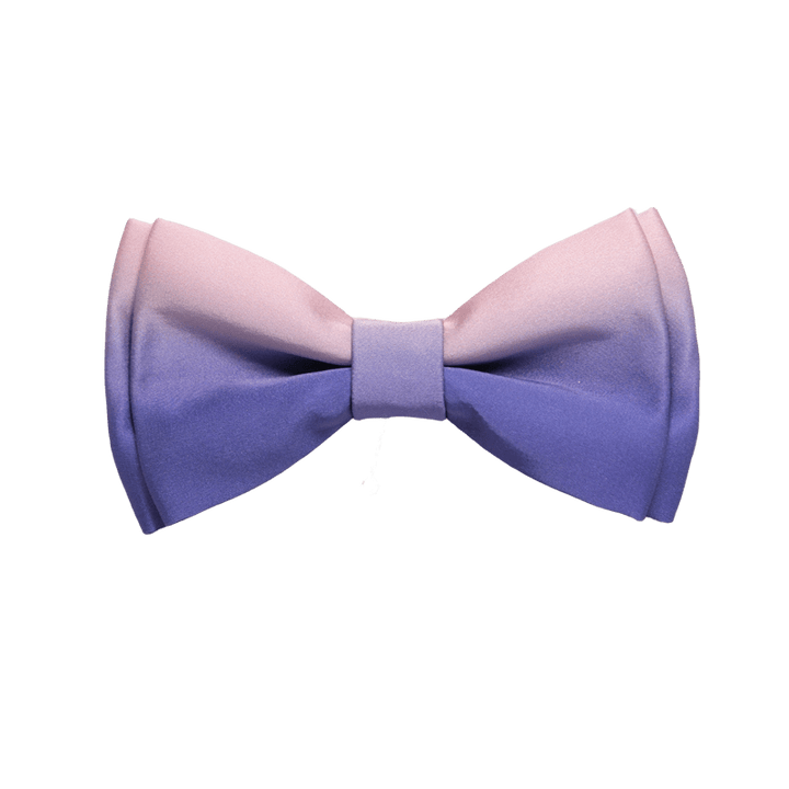 Men's Dreamy Gradient Color Bow Tie