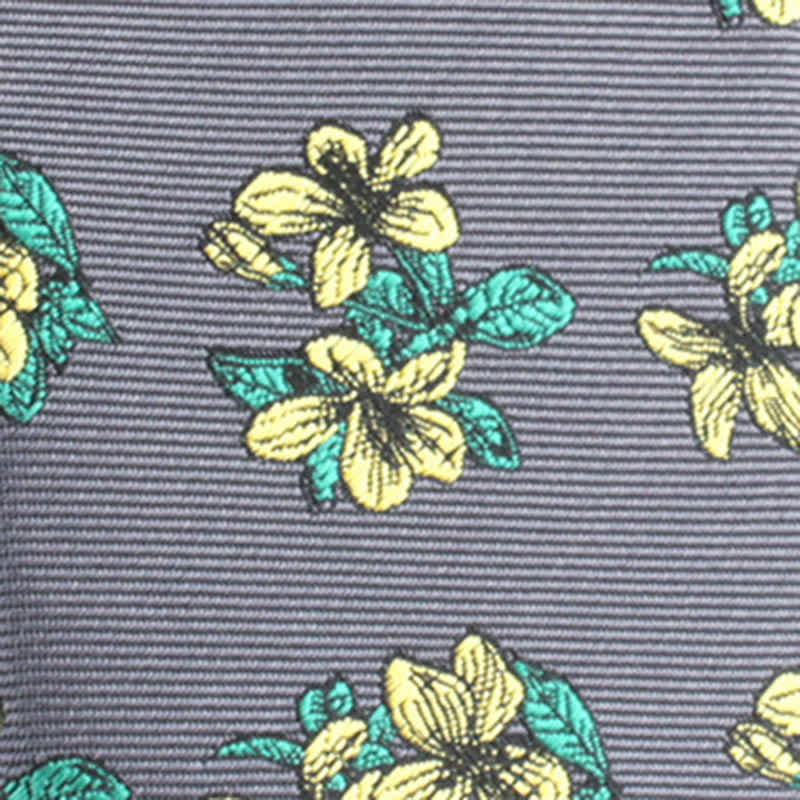 Men's Classic Chic Gentleman Skinny Floral Necktie - image 1