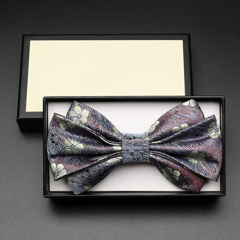 Men's Little Daisy Luxury Floral Bow Tie