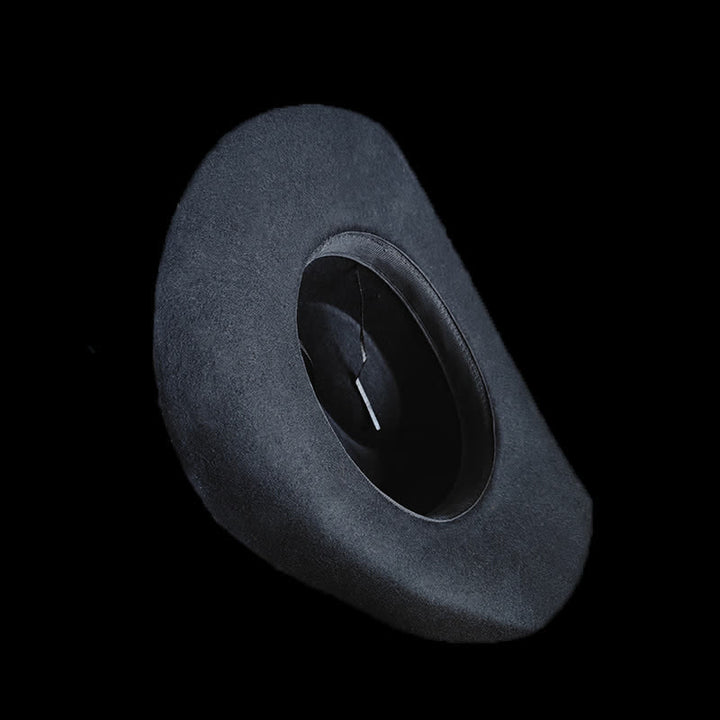 Rock Star Paisley Feather Wool Cowboy Hat - image 6