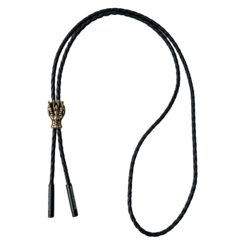 Bronze Little Dragon Head Bolo Tie