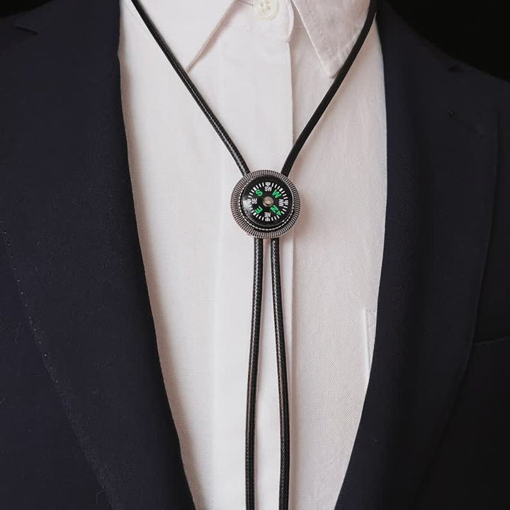 Fasion Compass Style Casual Accessory Bolo Tie