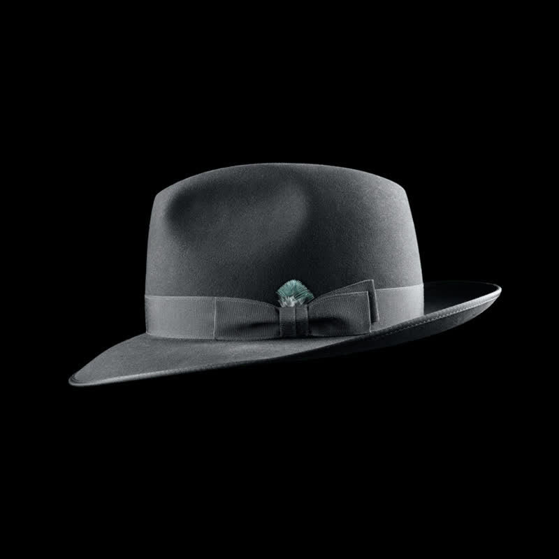 Classic Solid Color Traveller Wool Felt Cowboy Hat