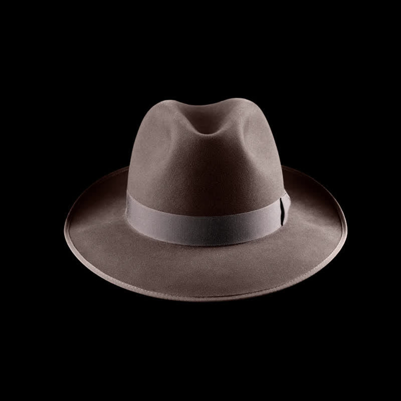 Classic Solid Color Traveller Wool Felt Cowboy Hat