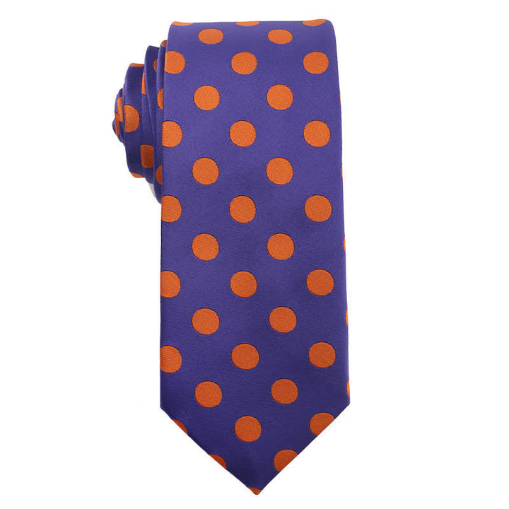 Men's Retro Purple Series Evening Dress Accessories Necktie - Style #5 - image 6