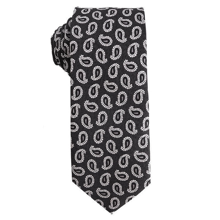 Men's Black & White Series Evening Dress Accessories Necktie