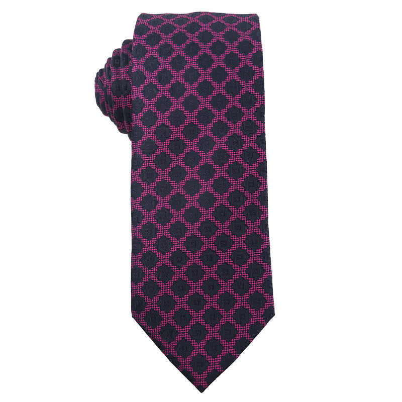 Men's Bright Purple Series Evening Dress Accessories Necktie