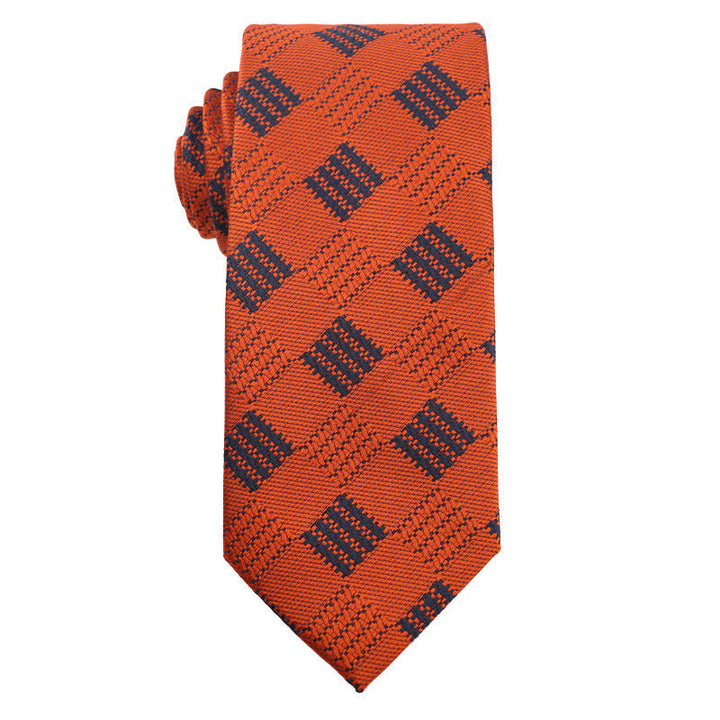 Men's Summer Orange Series Evening Dress Accessories Necktie