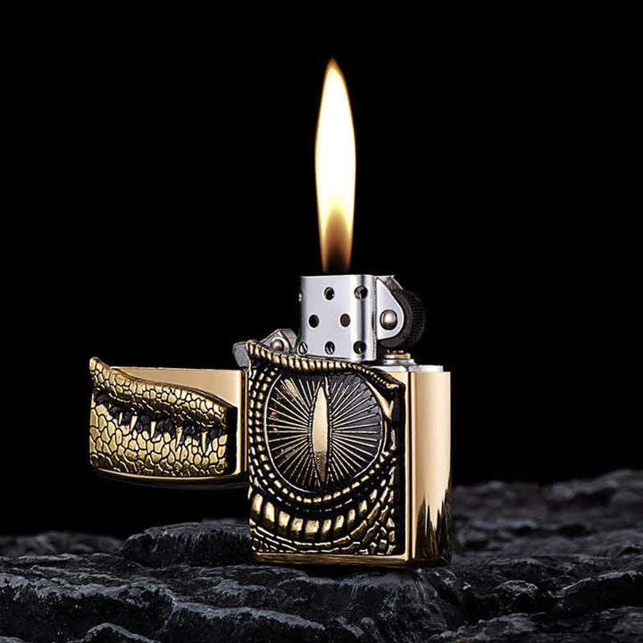 Awesome Dragon Eye Refillable Kerosene Lighter