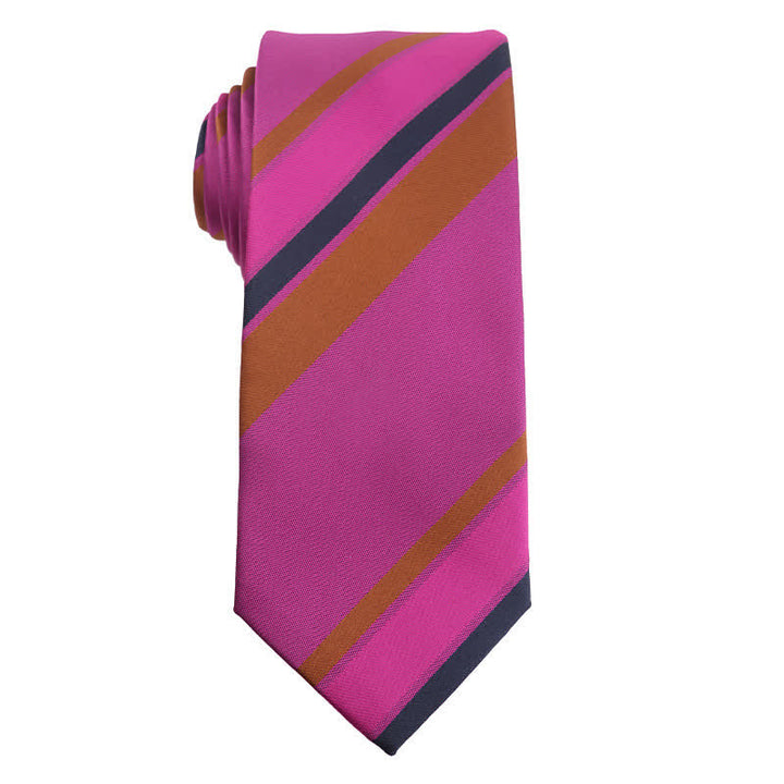 Men's Vibrant Medium Violet Red Series Necktie