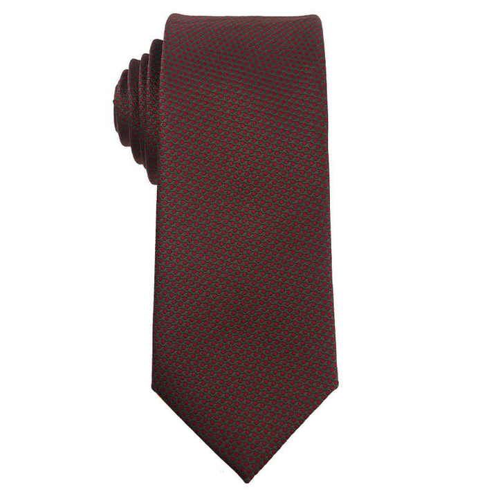 Men's Vibrant Medium Violet Red Series Necktie