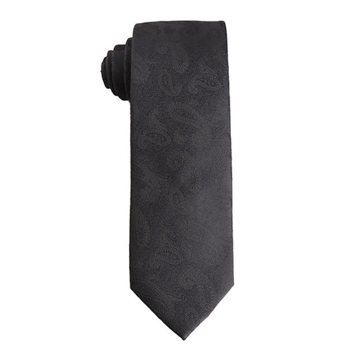 Men's Noble Black Series Formal Business Necktie - Style #2 - image 4