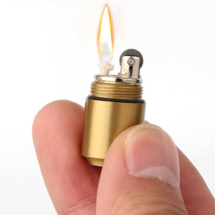 Mini Can Shape Refillable Pendant Kerosene Lighter