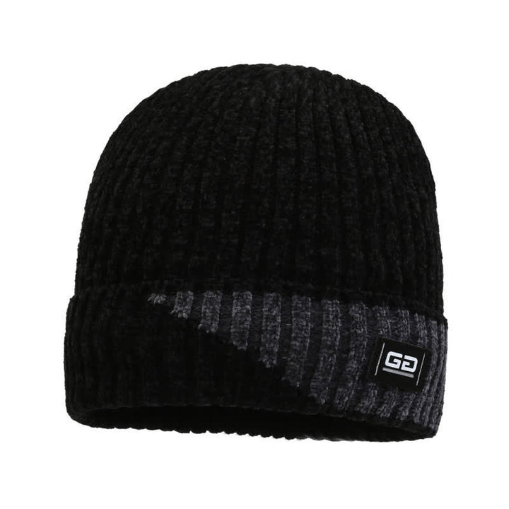 Thick Fleece Winter Breathable Beanie Knitted Hat