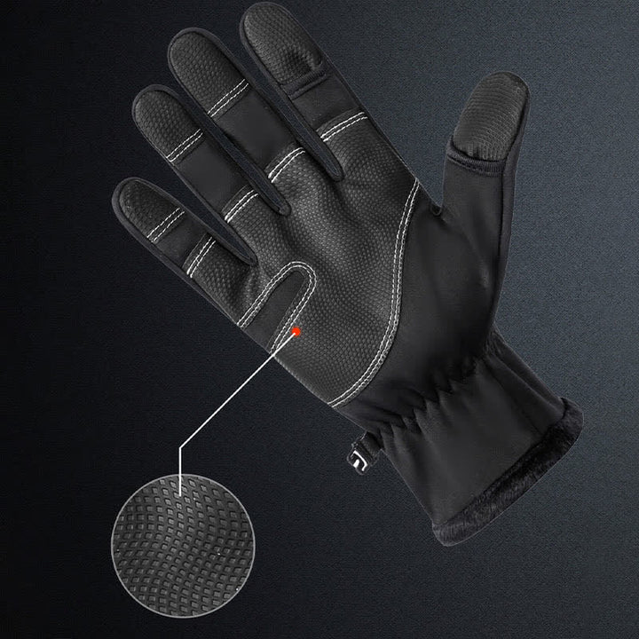 Openable Fingers Flap Zippered Anti-Slip Workout Gloves