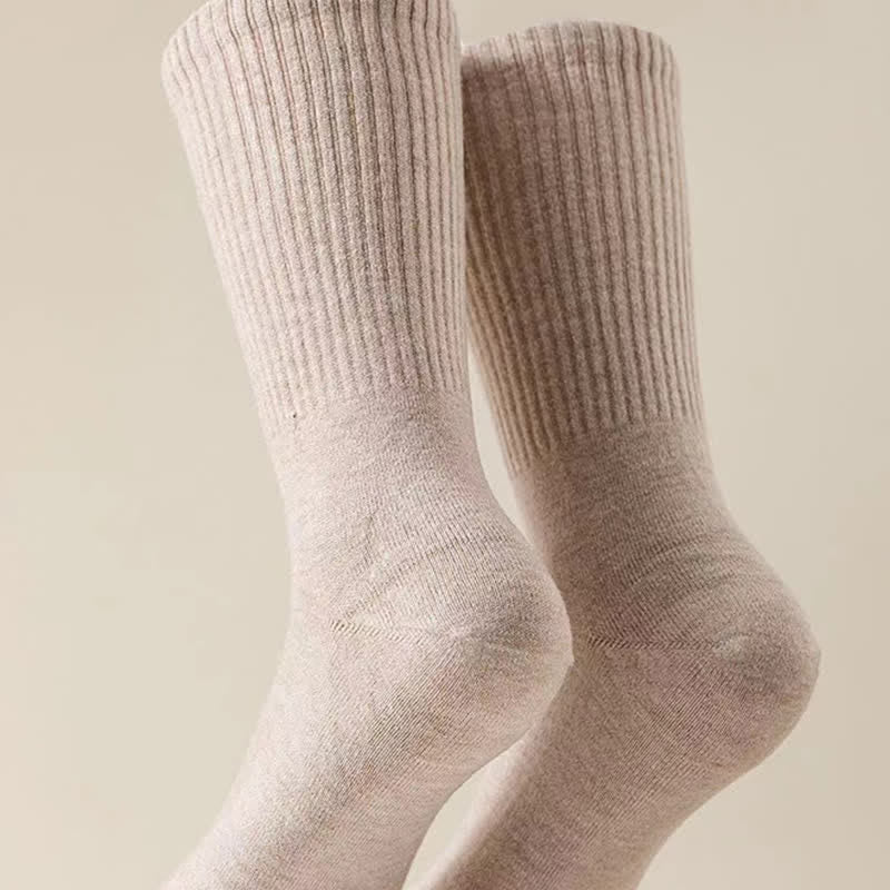 Men's Leisure Split-Toe Wool Athletic Crew Socks