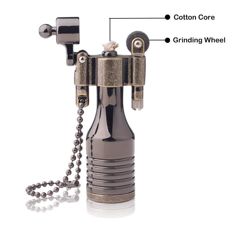 Old-Fashioned Steampunk Refillable Kerosene Lighter - image 3