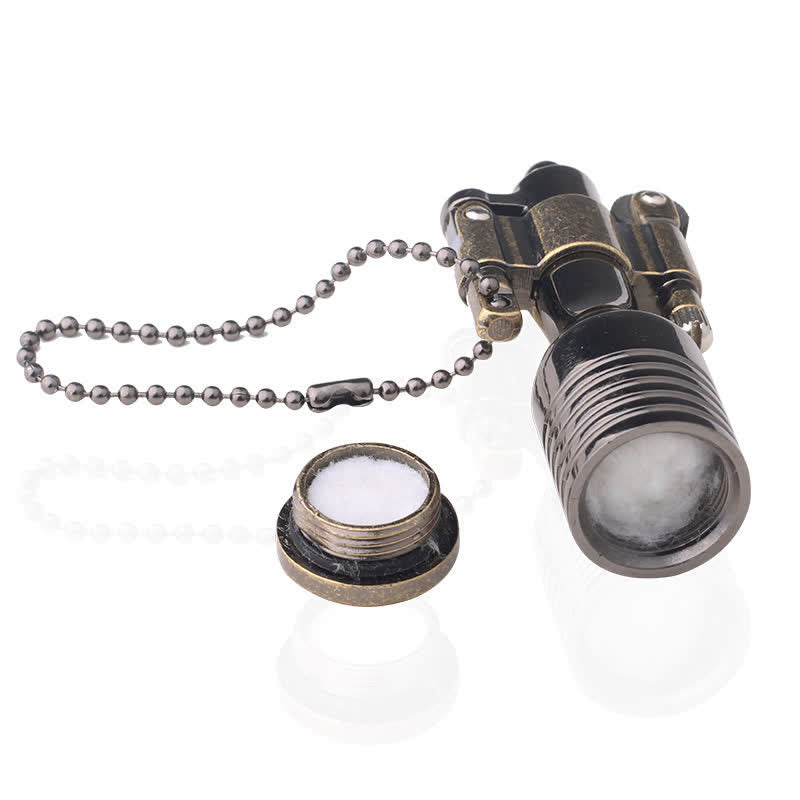 Old-Fashioned Steampunk Refillable Kerosene Lighter - image 1