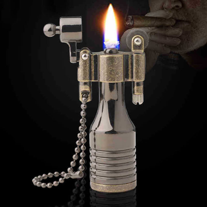 Old-Fashioned Steampunk Refillable Kerosene Lighter