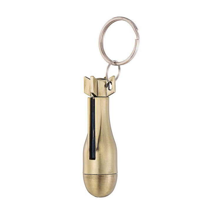 Tactical Key Chain Emergency Matchstick Oil Lighter