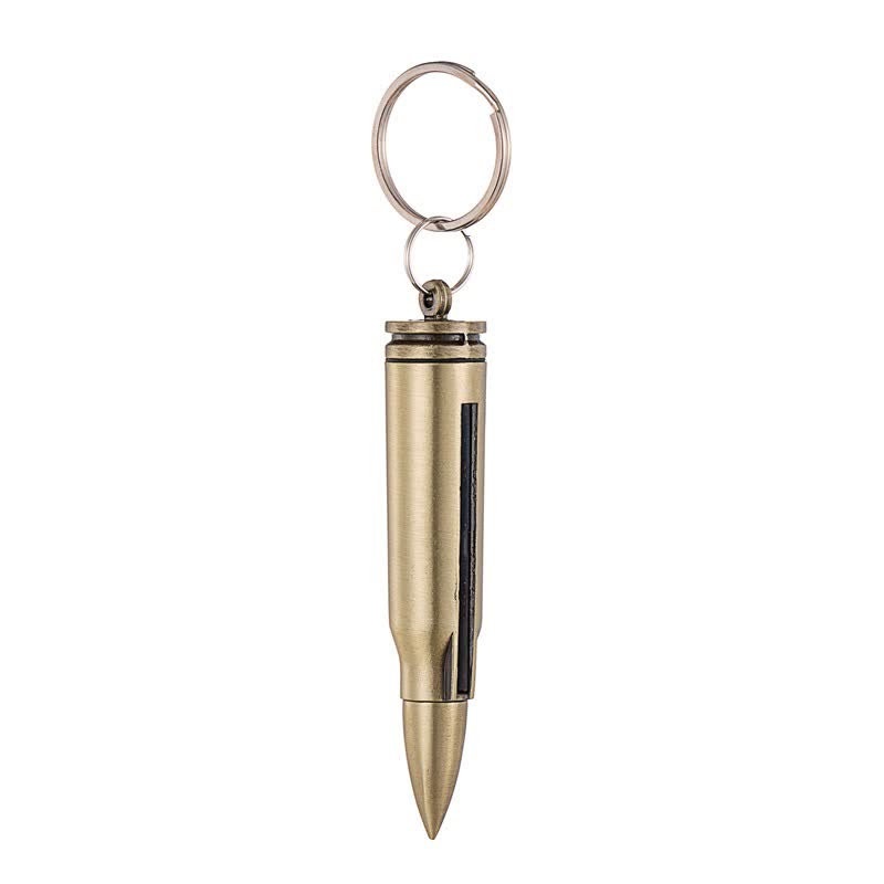 Tactical Key Chain Emergency Matchstick Oil Lighter