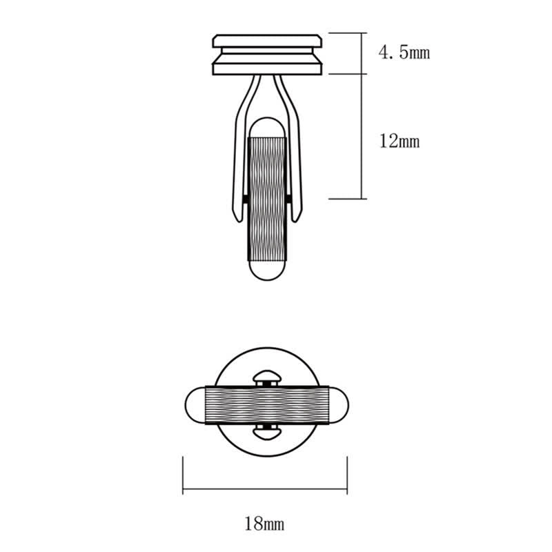 Men's Antique Styling Brass Bullet Cufflinks - image 4