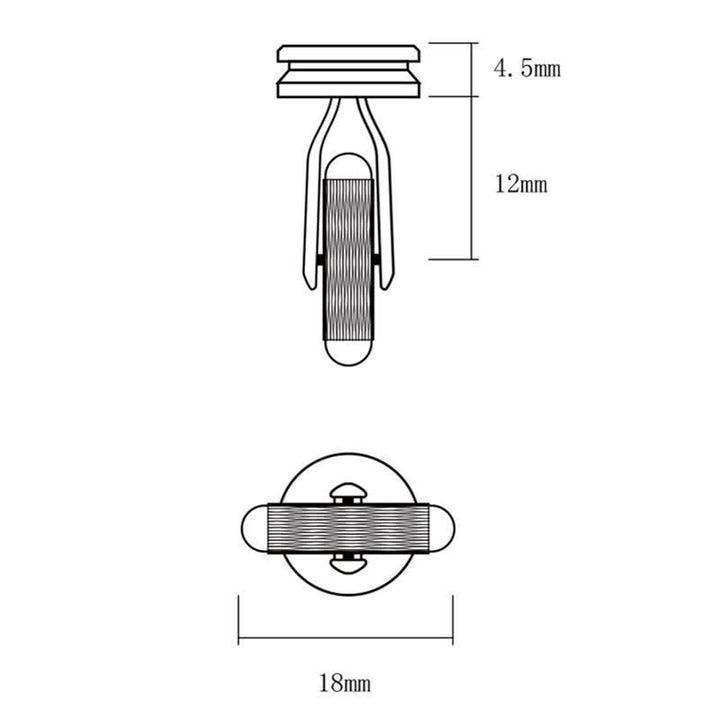 Men's Antique Styling Brass Bullet Cufflinks - image 4