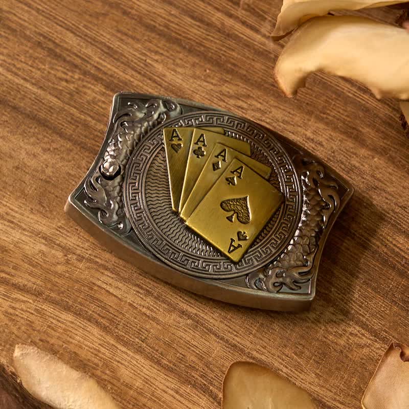 Longhorn Pendant DIY Hidden Knife Poker Belt Buckle Lighter Bundle Set - image 2