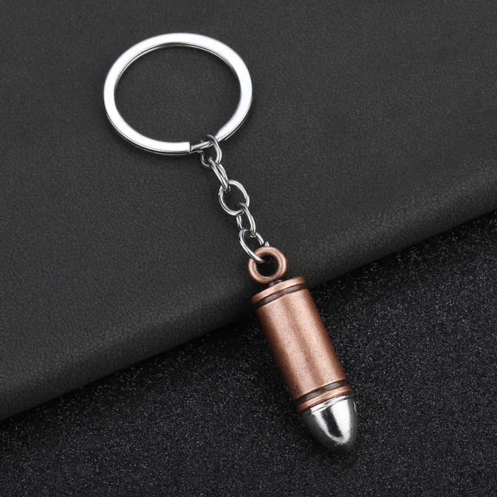 Fashion Pistol Bullet Gift Ideas Keychain