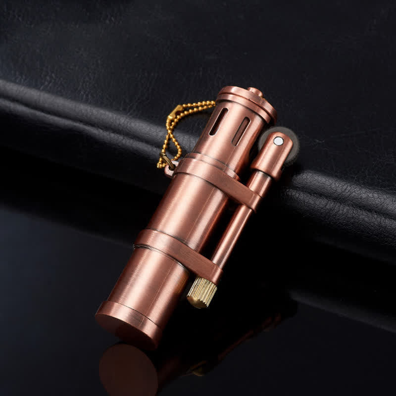 Novelty Bamboo Shape Refillable Kerosene Lighter