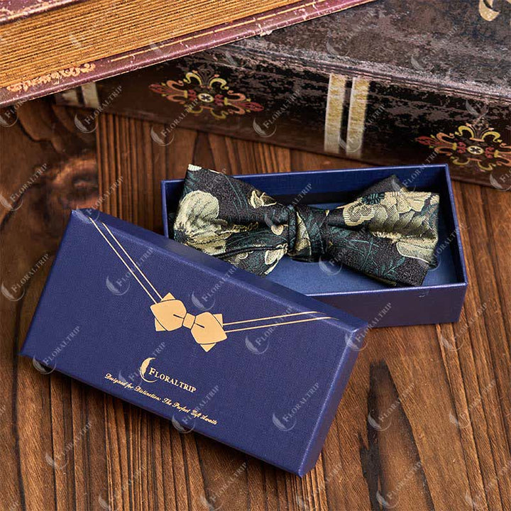Parent-child Bow Ties Luxurious Wooden Gift Box - image 0