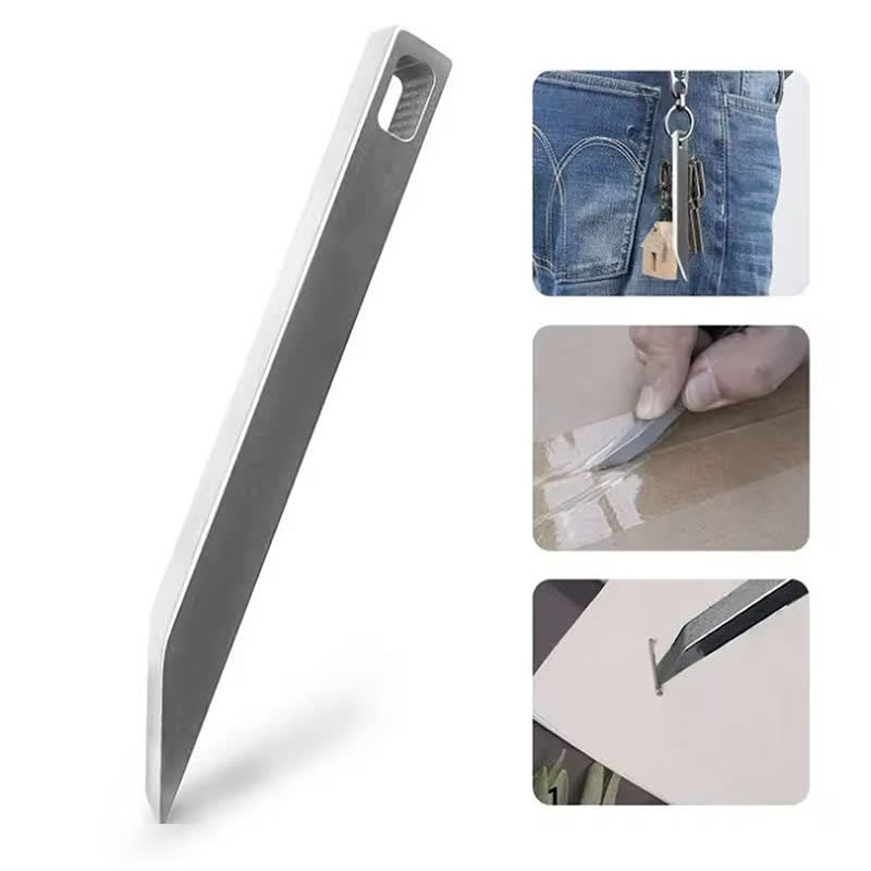 Mini EDC Pry Bar Tool Heavy Duty Keychain - image 6